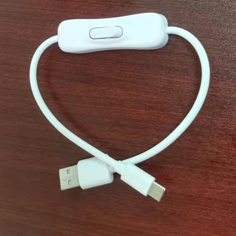 USB-C adatkábel kapcsolóval, 1 m vagy 1,5 m hosszúságú, gyors töltést támogat, OEM-kompatibilis