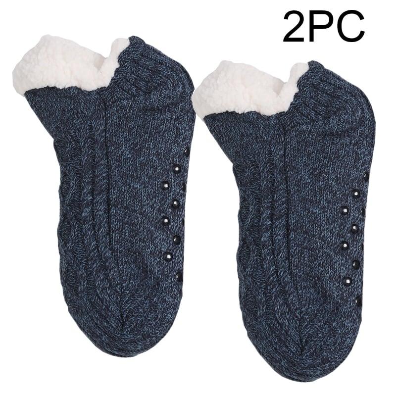 Детски подови чорапи с плюшена подплата, за вътрешна употреба, есен-зима, акрил 100%, за деца 3–8 г