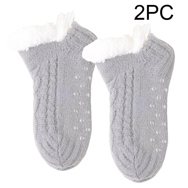 Детски подови чорапи с плюшена подплата, за вътрешна употреба, есен-зима, акрил 100%, за деца 3–8 г