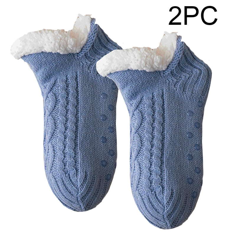 Детски подови чорапи с плюшена подплата, за вътрешна употреба, есен-зима, акрил 100%, за деца 3–8 г