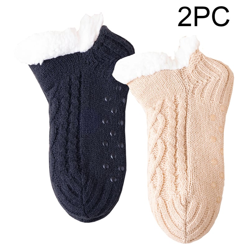 Детски подови чорапи с плюшена подплата, за вътрешна употреба, есен-зима, акрил 100%, за деца 3–8 г