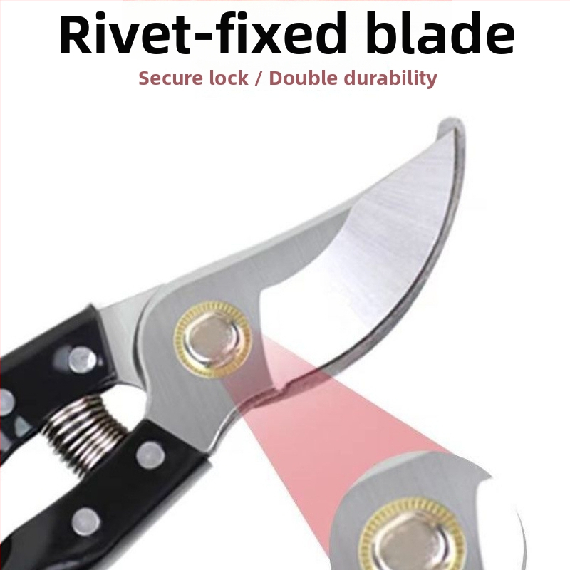 Čelične škare za debele grane s rolnim/mehanizmom za uštedu napora pri rezanju — vrtni alati za rezanje i cijepanje (Materijal: čelik; Mehanizam: rolni; Funkcija: rezanje; Primjena: cijepanje; Marka: Strong merchants)