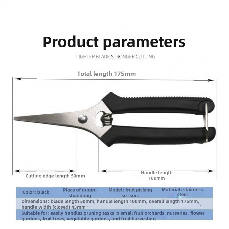 Čelične škare za debele grane s rolnim/mehanizmom za uštedu napora pri rezanju — vrtni alati za rezanje i cijepanje (Materijal: čelik; Mehanizam: rolni; Funkcija: rezanje; Primjena: cijepanje; Marka: Strong merchants)