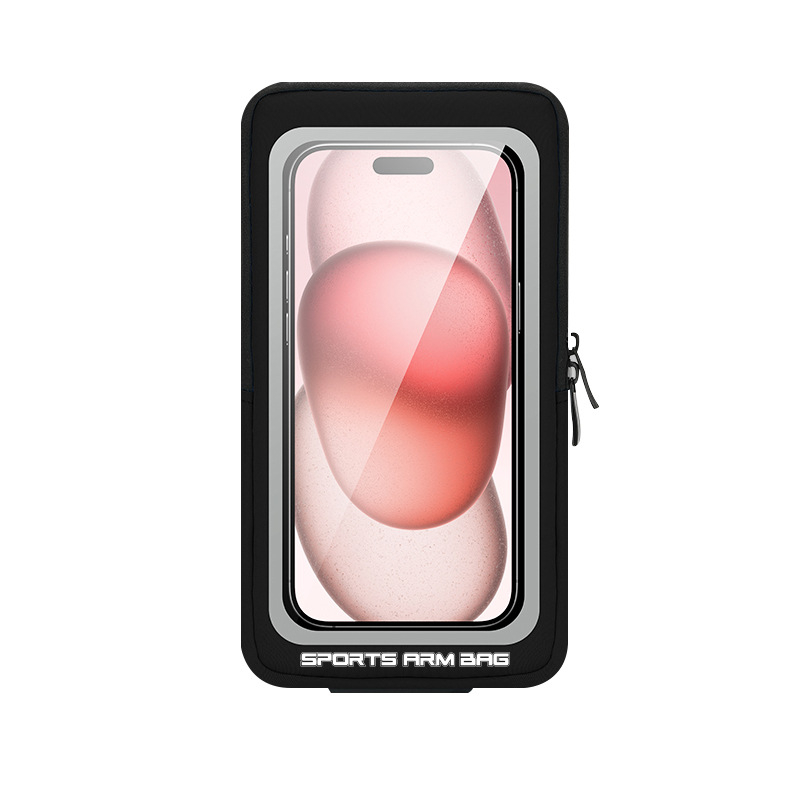 Torba za ruku za trčanje za telefon, unisex, vodootporan dodirni zaslon, kompatibilna s 7-inčnim telefonima, vanjska oprema