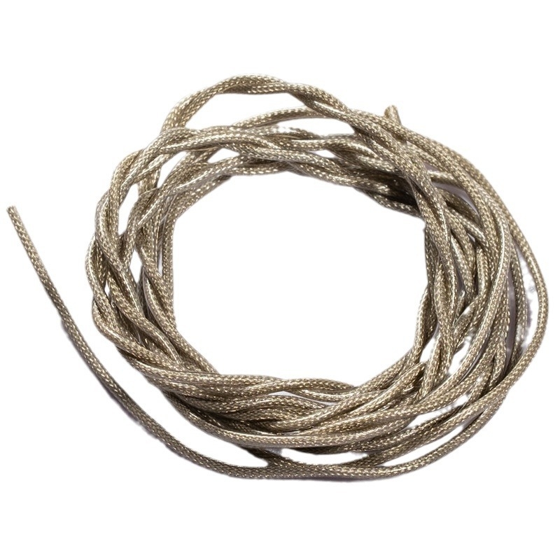 Audio kabel za DIY nadogradnju slušalica – bakreni vodiči s premazom srebra, dvostruko uvijena dva vodiča, HiFi produžni kabel (poluproizvod)