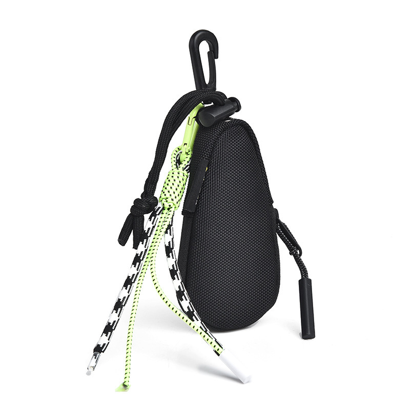 Унисекс монтираща се мини чанта — полиестер, уличен стил, портфейл/кошничка за монети, пролет 2025