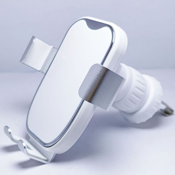 Автомобилен държач за телефон от алуминиева сплав, гравитационен монтаж върху въздушен изход за навигация – универсален