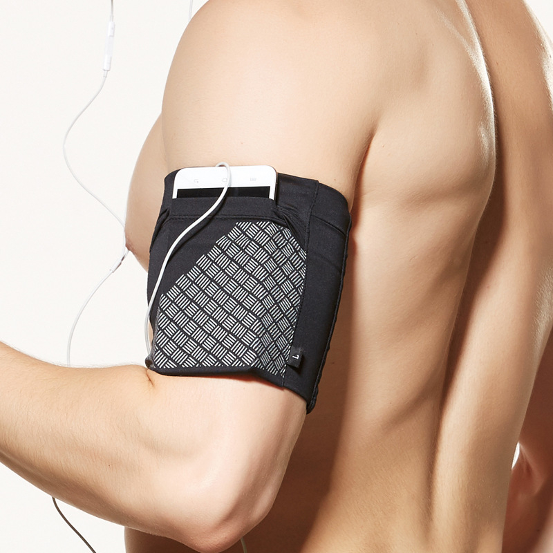 Vanjska sportska torbica za ruku za telefon – elastična, prilagodljiva, unisex, prozračna, protiv krađe, reflektirajući detalji