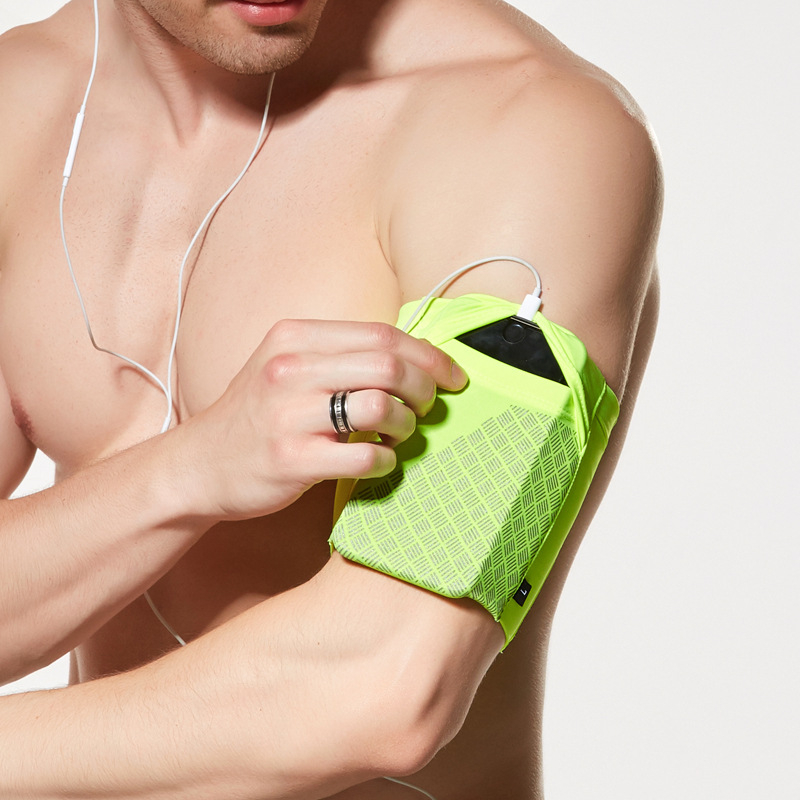 Vanjska sportska torbica za ruku za telefon – elastična, prilagodljiva, unisex, prozračna, protiv krađe, reflektirajući detalji