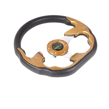 Sacīkšu stūre automašīnai - PU materiāls, zīmols RASTP, modelis STW031, vispārējai lietošanai