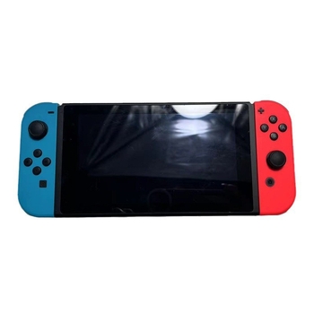 Nintendo Switch display model NS su valdikliu – vitrinos rekvizitas (Modelis:NS; Dėžė: priimančioji vienetė, 1 rankinis valdiklis, 1 pora; Svoris: 400 g; Žaidimo versija: paperback)