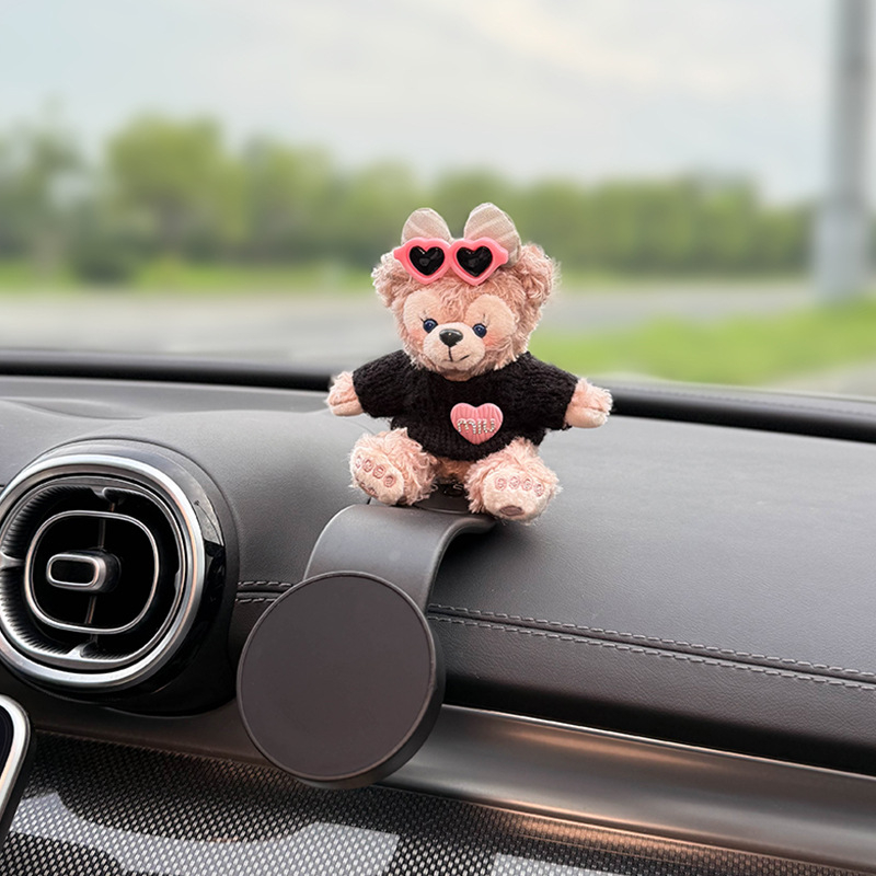 Автомобилен магнитен държач за телефон с безжично зареждане, вакуумно закрепване, модел HQMMCXSJZJ, универсален за инструментален панел