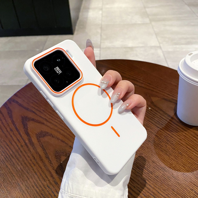 Carcasă TPU mată pentru Xiaomi 15 Pro – prindere magnetică, protecție la șocuri, anti-amprente