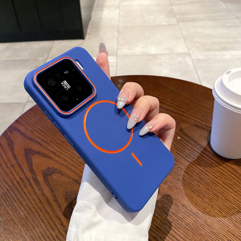 Carcasă TPU mată pentru Xiaomi 15 Pro – prindere magnetică, protecție la șocuri, anti-amprente