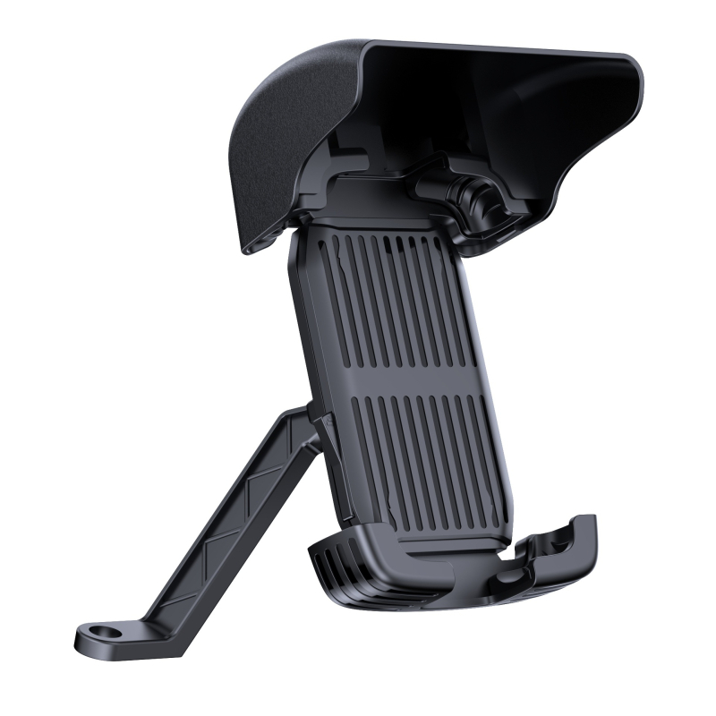 Suport pentru telefon pentru vehicule electrice cu acoperire totală — suport de navigație pentru scutere/motociclete, Oicar, plastic, etichetă privată personalizabilă