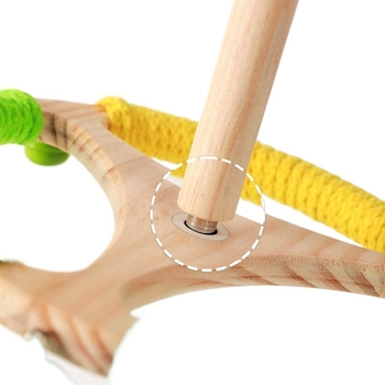 Forgó rúdos papagáj-tartó – Interaktív, a unalom elleni eszköz, lógó harapó játék kis papagájok számára