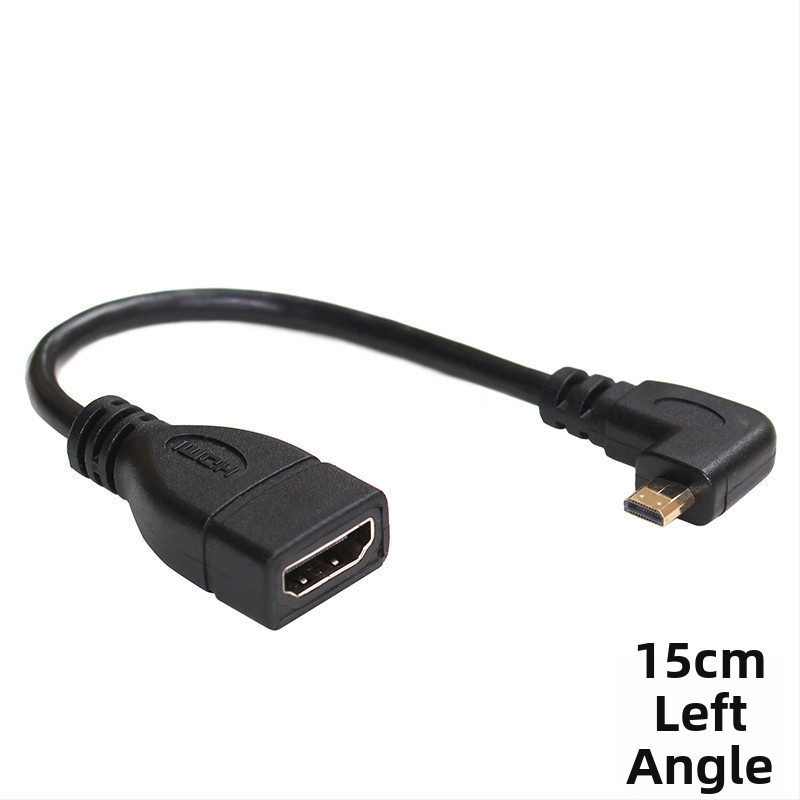 Micro HDMI na HDMI kabel, duljina 0,2 m, bakrena žica, adapter, za televizor i digitalnu kameru