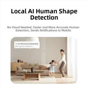 Viedā kamera 3 PTZ versija – 4 mm fokālais garums; darbojas ar mobilo lietotni; Android saderīgs; iekšējai lietošanai