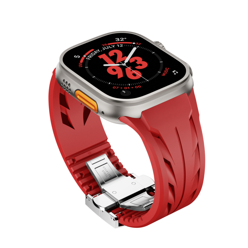 tiicore Silikonska sportska narukvica za Apple Watch Ultra 2 – moderan stil, kompatibilan Ultra 2