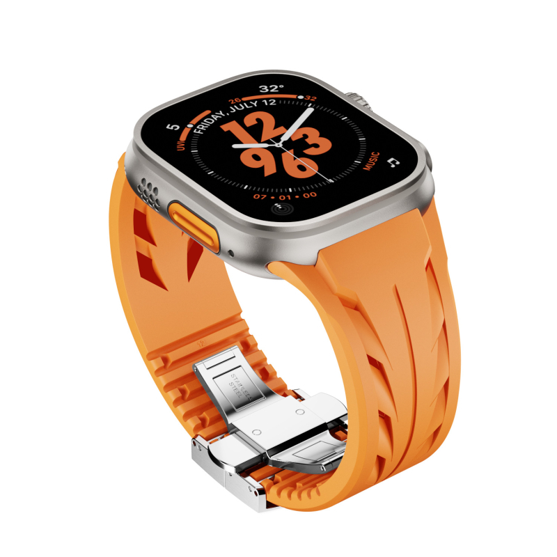 tiicore Silikonska sportska narukvica za Apple Watch Ultra 2 – moderan stil, kompatibilan Ultra 2