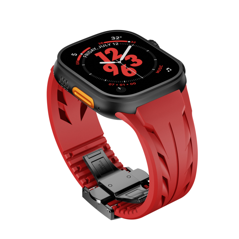 tiicore Silikonska sportska narukvica za Apple Watch Ultra 2 – moderan stil, kompatibilan Ultra 2