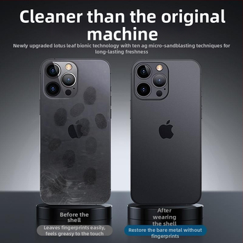 Murdinger TPU matēts aizsargapvalks iPhone 12 Pro Max un 14 Pro Max, ultra plāns, pilnīgs objektīva aizsardzība, krišanas izturība