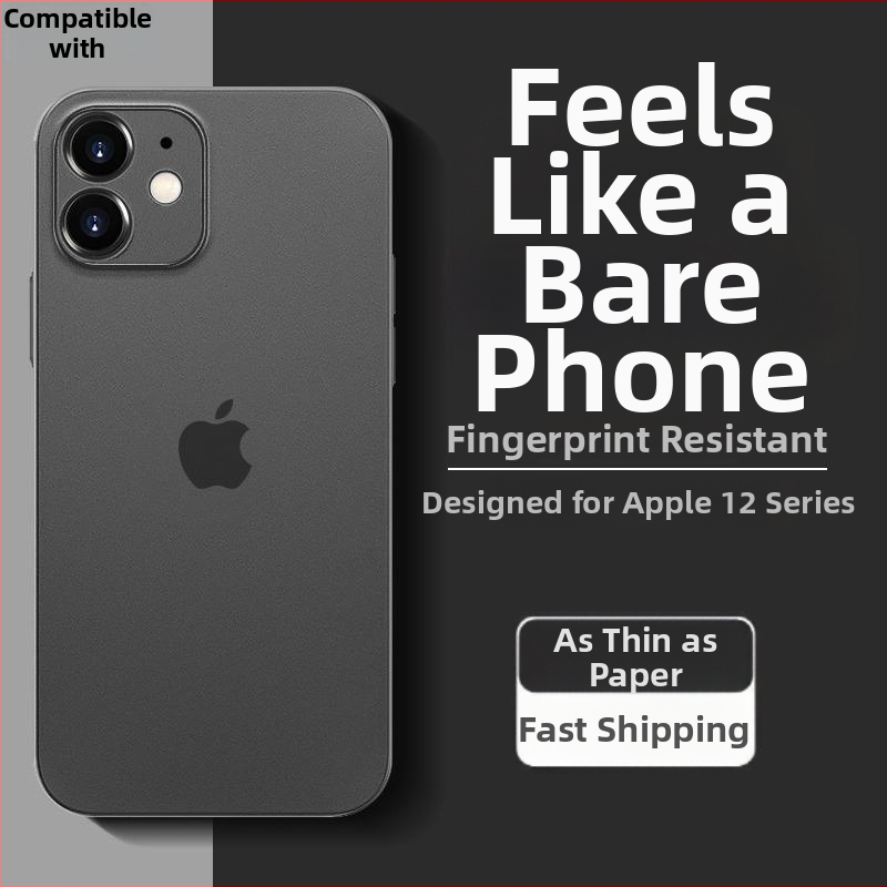 Murdinger TPU matēts aizsargapvalks iPhone 12 Pro Max un 14 Pro Max, ultra plāns, pilnīgs objektīva aizsardzība, krišanas izturība