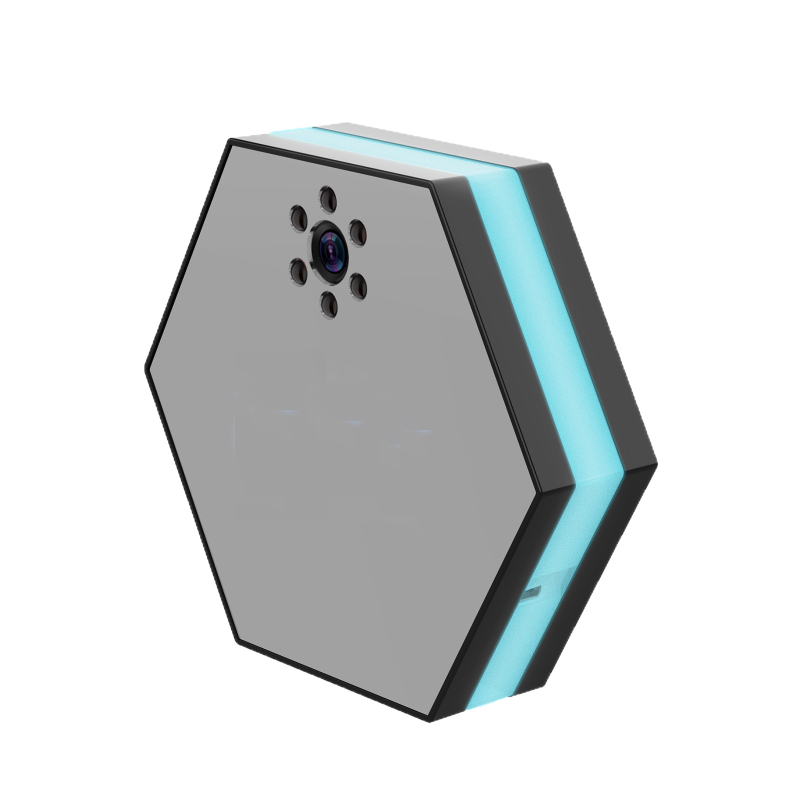 Камера за домашно videонаблюдение с нощно виждане, без кабелно захранване, свързана към мобилно приложение, вътрешна охрана, широк ъгъл (3.6 мм · 10–30 м · 1080P · Широк ъгъл)