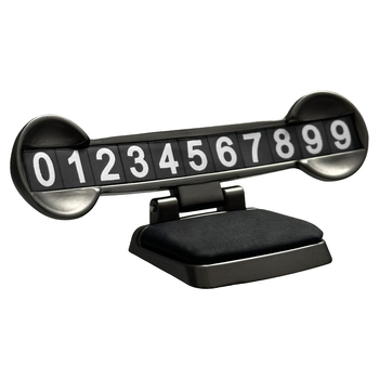 Placă de parcare ascunsă, metal, model 521, personalizare disponibilă, logo imprimat