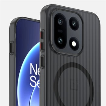 Θήκη OnePlus 15 για κινητό, με ματ ανάγλυφη υφή και ημιδιαφανές σχέδιο; μαγνητική πρόσδεση, ανθεκτική στις πτώσεις, αδιάβροχη, διάχυση θερμότητας, αντιολισθητική επιφάνεια