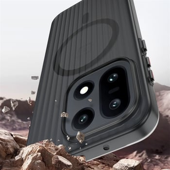 Θήκη OnePlus 15 για κινητό, με ματ ανάγλυφη υφή και ημιδιαφανές σχέδιο; μαγνητική πρόσδεση, ανθεκτική στις πτώσεις, αδιάβροχη, διάχυση θερμότητας, αντιολισθητική επιφάνεια