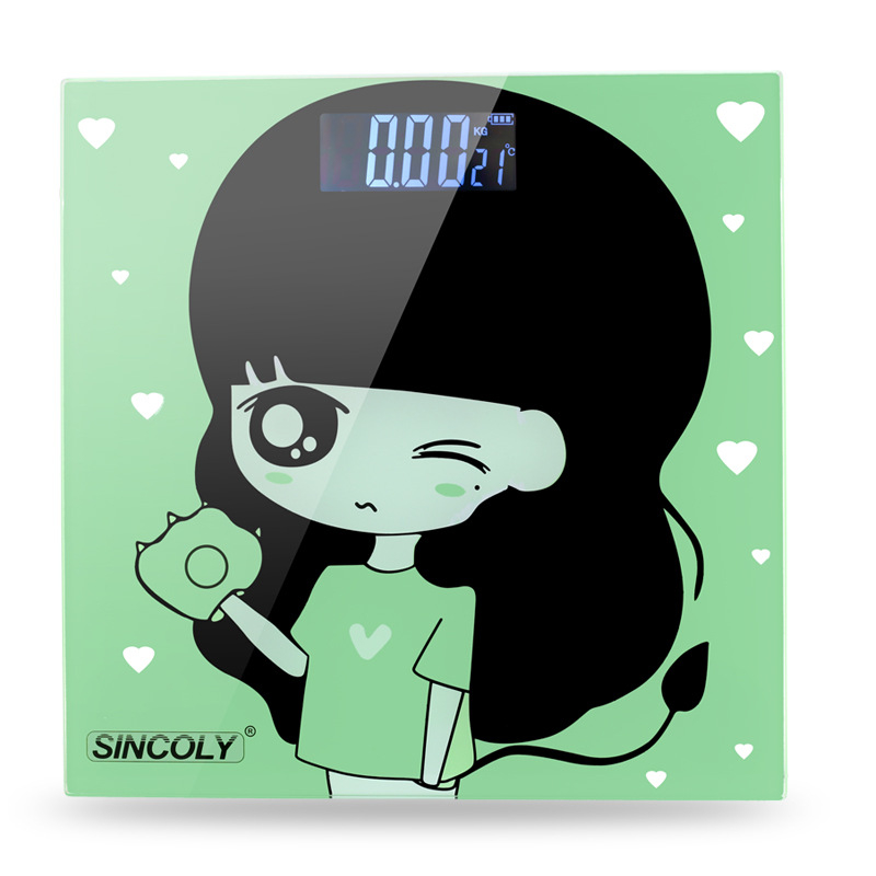 Cântar electronic pentru uz casnic, Sincoly/Xinke Li, capacitate 180 kg, măsoară greutatea, universal
