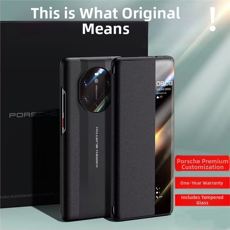 Husă de protecție Huawei Mate40RS — Fără marcă, Stil de afaceri, Material placaj