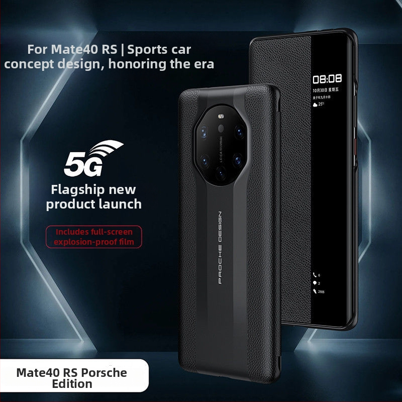 Husă de protecție Huawei Mate40RS — Fără marcă, Stil de afaceri, Material placaj