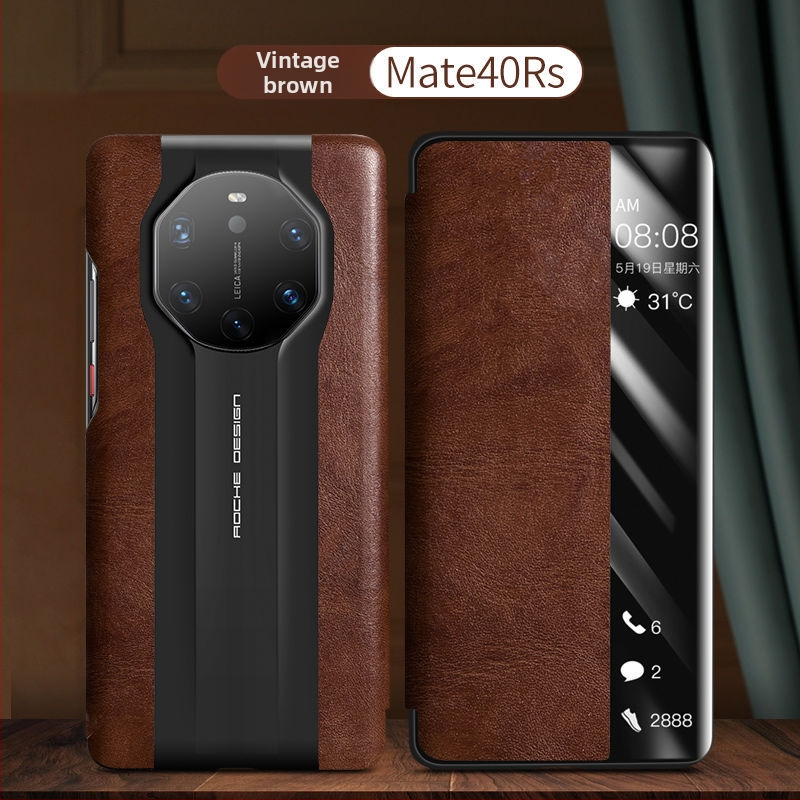 Husă de protecție Huawei Mate40RS — Fără marcă, Stil de afaceri, Material placaj