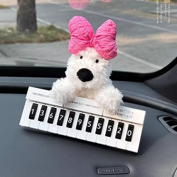 Inscripție temporară de parcare pentru mașină, design drăguț West Highland, Model 0001, Material: Altul, Origine: Jinhua