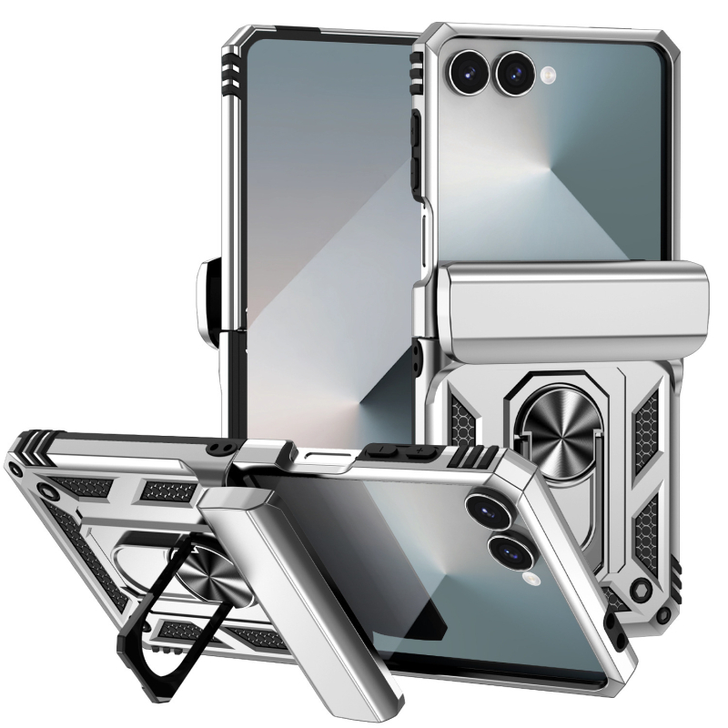 Заден капак със стойка за Samsung Galaxy Z Flip серия, матов финиш