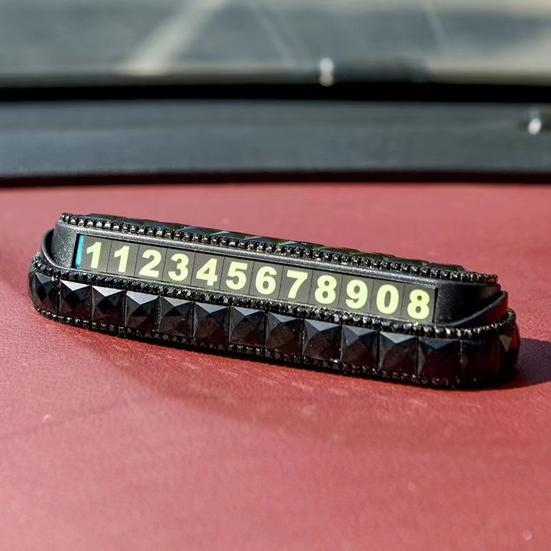 Privremena tablica za parkiranje automobila, plastična, model 202304101, podrijetlo Yiwu Zhejiang, osvijetljena digitalna dekoracija