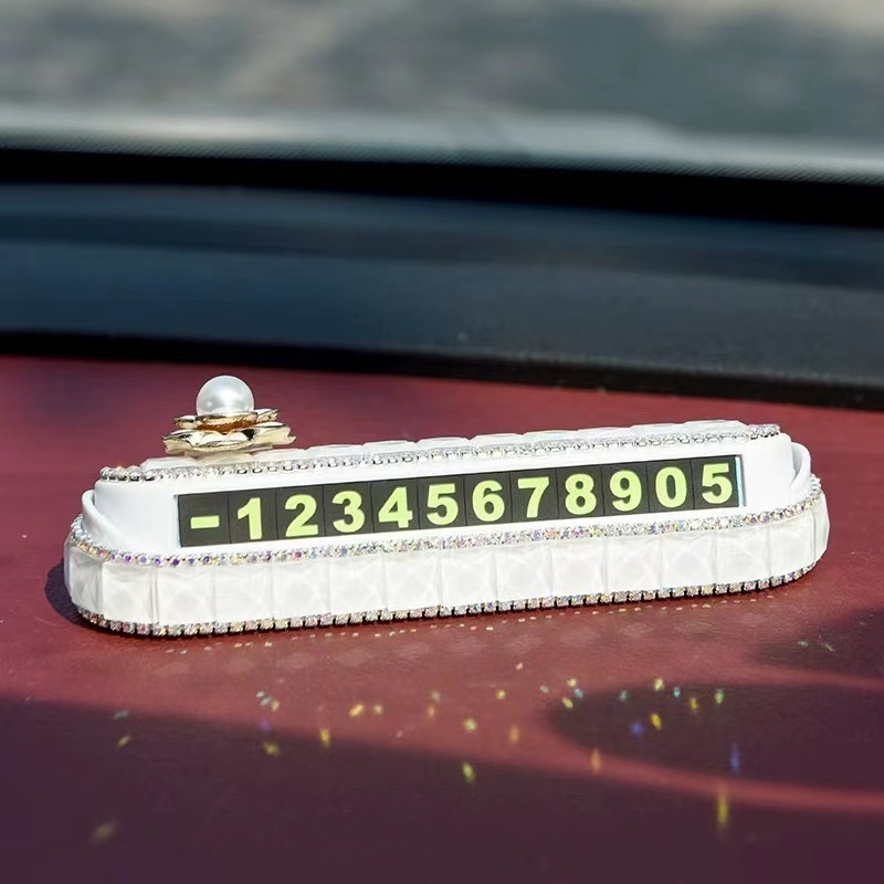 Privremena tablica za parkiranje automobila, plastična, model 202304101, podrijetlo Yiwu Zhejiang, osvijetljena digitalna dekoracija