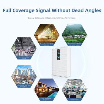 Mobiliojo telefono signalo stiprintuvas: palaiko 2G/3G/4G/5G, aprėptis 200–2000 m², modelis 24C4400F6715, svoris 0,98 kg
