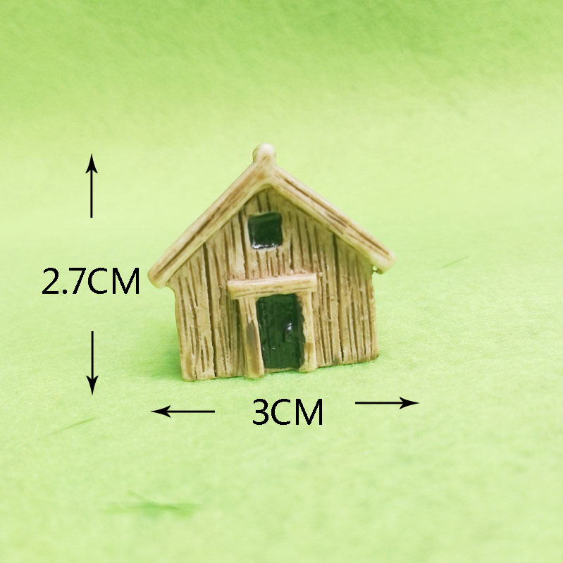 Mini krajolni dekor – Ručno izrađeni smolni ukrasi u crtanim stilu, Brand: Chen Jun Craftsmanship, Materijal: sintetska smola