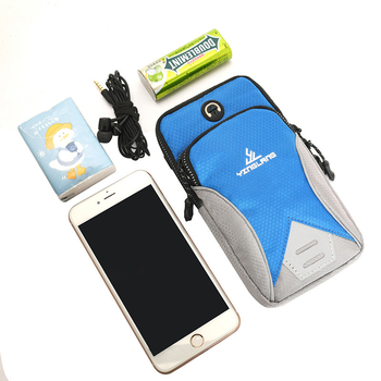 Geantă de braț pentru sporturi în aer liber, material Oxford, model cu dungi, respirabilă și ultra-ușoară, căptușală Oxford