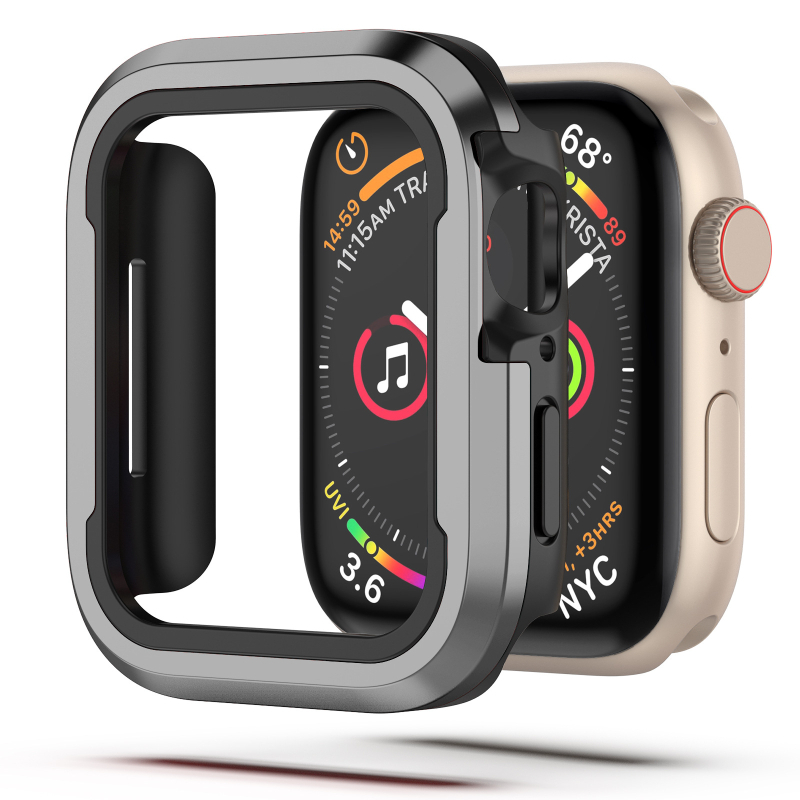 FOLUXE husă de Apple Watch – PC+metal, compatibilă cu iWatch 5678/SE, modelul 10 Ultra