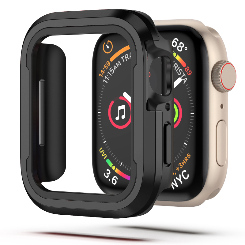 FOLUXE husă de Apple Watch – PC+metal, compatibilă cu iWatch 5678/SE, modelul 10 Ultra