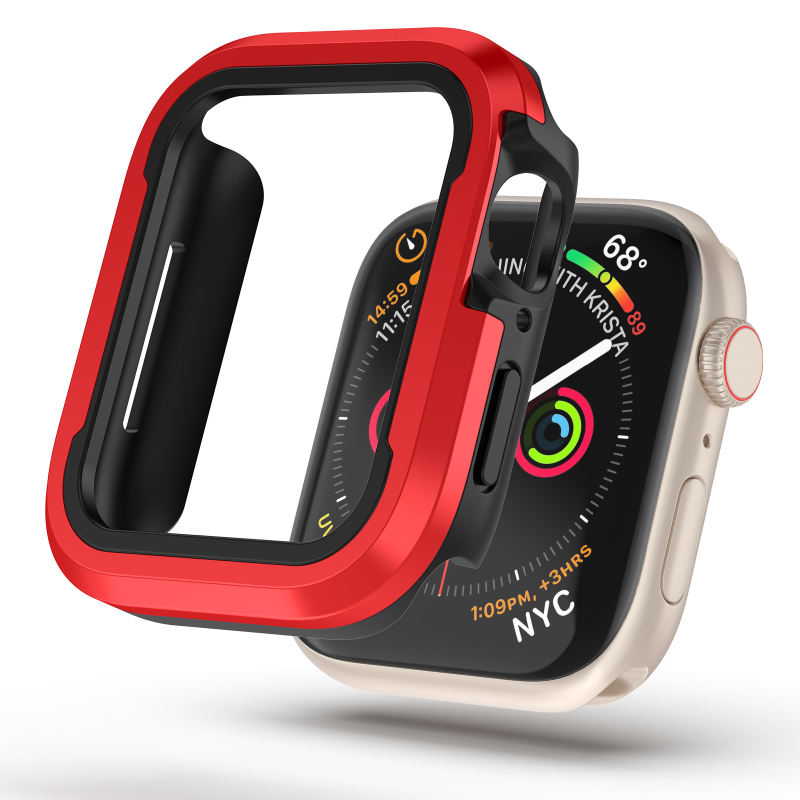 FOLUXE husă de Apple Watch – PC+metal, compatibilă cu iWatch 5678/SE, modelul 10 Ultra