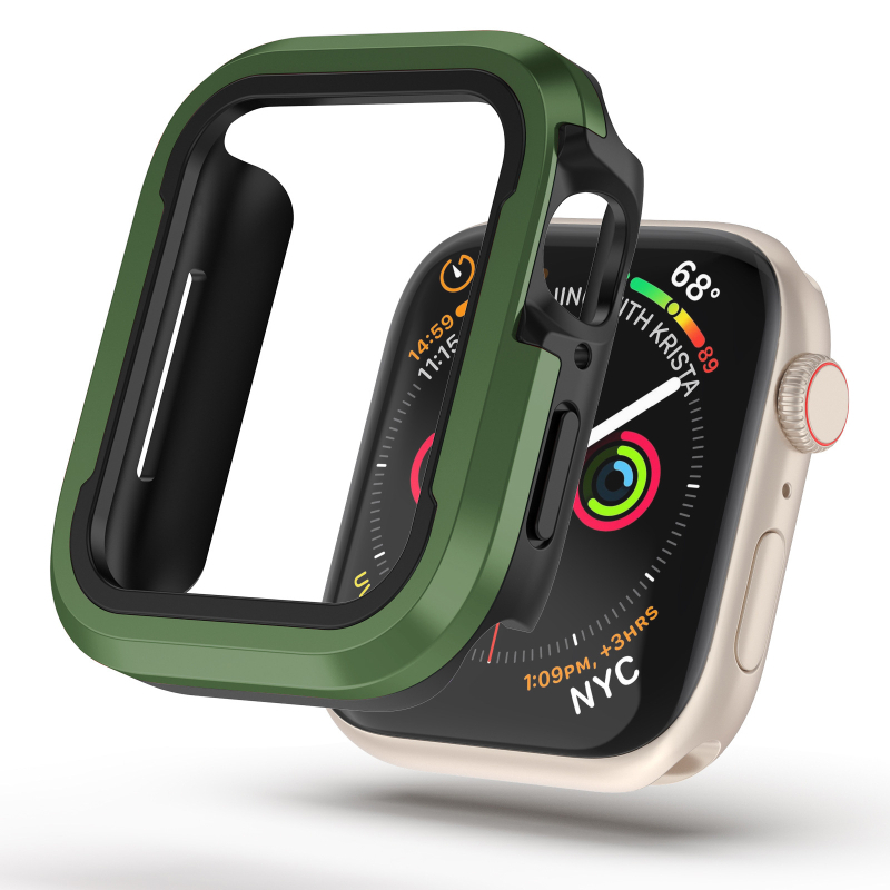 FOLUXE husă de Apple Watch – PC+metal, compatibilă cu iWatch 5678/SE, modelul 10 Ultra