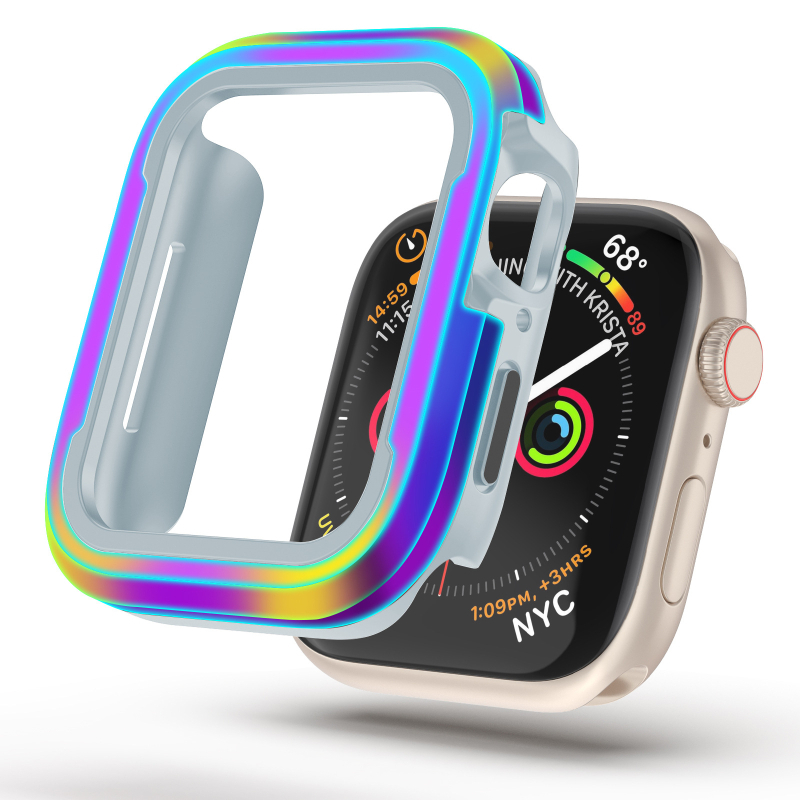 FOLUXE husă de Apple Watch – PC+metal, compatibilă cu iWatch 5678/SE, modelul 10 Ultra