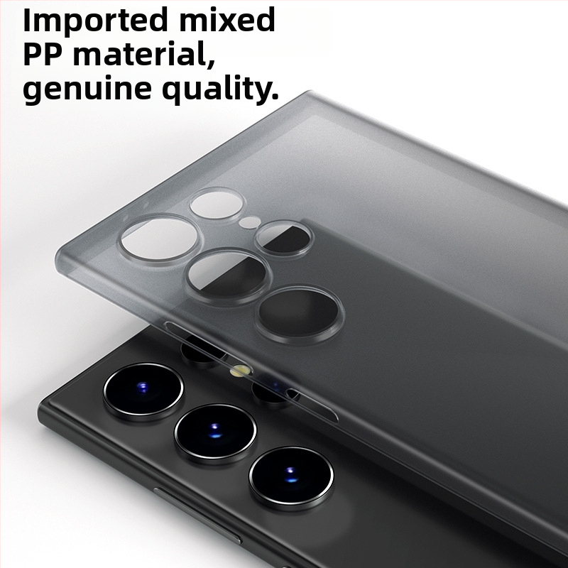 Pouzdro na telefón Samsung Galaxy S24 Ultra — ultra tenké, matný PP tvrdý kryt, minimalistický dizajn, odvádzanie tepla, proti otlačkom prstov, prispôsobiteľné