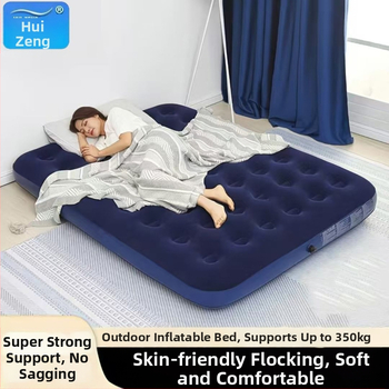 Pripučiama lova kempingui — paviršius iš kompozicinės drobės; lauko naudojimui; tinka palapinėms