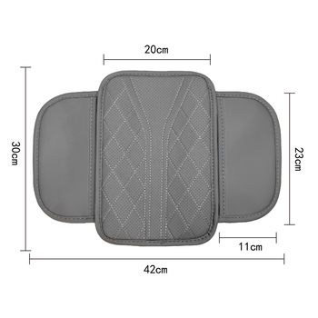 Δερμάτινο μαξιλαράκι για αύξηση του υποβραχιόνιου με πλευρικό αποθηκευτικό χώρο — καθολικά συμβατό, Mu yunji, προέλευση Zhejiang